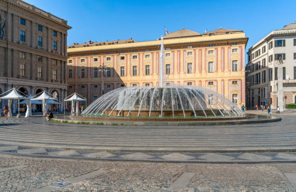 Piazza De Ferrari in Genoa