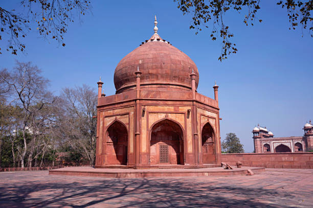 istock Old structure near Taj Mahal West Gate, Agra, Uttar Pradesh, India 2148968432