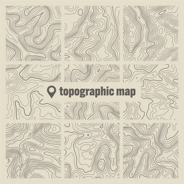 Topography Map Sign Free nps map pictographs part park pictographs symbols sign cartography ...