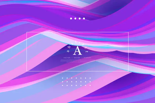 Vector illustration of Abstract gradient blend background