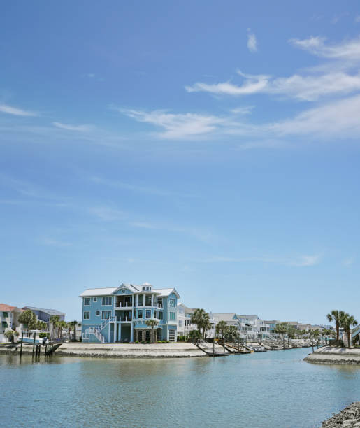 istock Waterfront homes in Ocean Isle Beach , Brunswick County North Carolina 2148986639