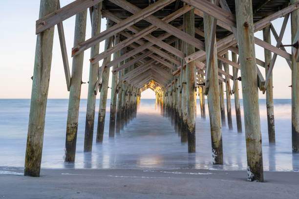 istock Underneath A Wooden Fishing Pier 2148992908