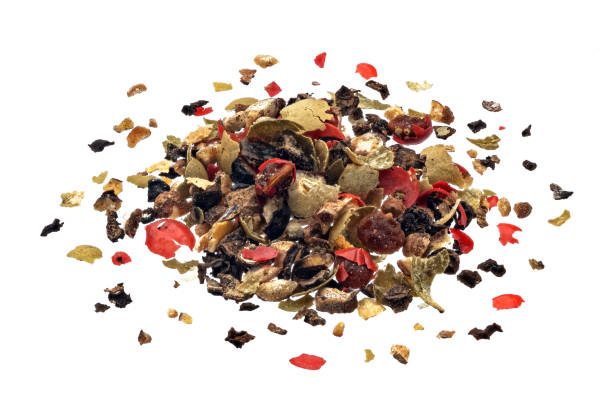 istock Ground peppercorn heap isolated on white background 2148995780