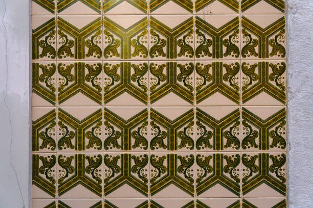 Traditional Portuguese Azulejo Tile Pattern