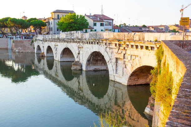 istock Bridge of Tiberius (Ponte di Tiberio) in Rimini 2149000136