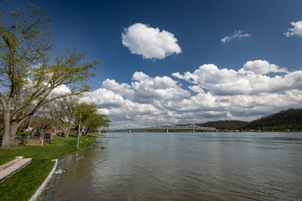 Bridge over Missouri River, Bismarck, North Dakota, USA