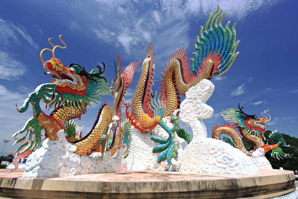 Suan Sawan Golden Dancing Dragon, Pak Nam Pho, Mueang Nakhon Sawan, Thailand