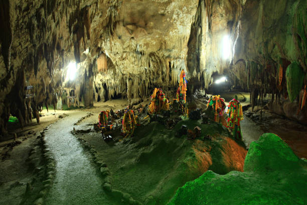 Tham Le Stegodon or Wang Kluai cave in Satun Geopark
