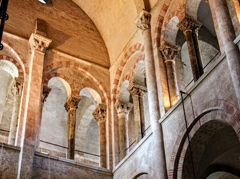Basilica of Saint-Sernin, the former abbey church of the Abbey of Saint-Sernin or St Saturnin, Toulouse (France)