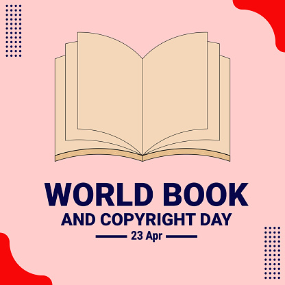 World Book and Copyright Day is celebrated on 23rd April every year to promote reading, publishing, and copyright. It is a day to celebrate the importance of books and to encourage people to enjoy the pleasures of reading. This day also aims to promote the protection of intellectual property through copyright laws.

The concept of an open book is often used to symbolize World Book and Copyright Day, representing the idea of sharing knowledge and information. This day serves as a reminder of the importance of respecting the rights of authors and creators, as well as the significance of literature and education in our society.

The vector illustration of an open book concept is a visual representation of the celebration of World Book and Copyright Day. It highlights the significance of books and the protection of intellectual property, conveying the message of promoting reading and respecting copyright laws.