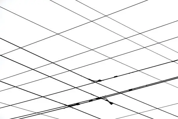 Overheads Wires form a pattern