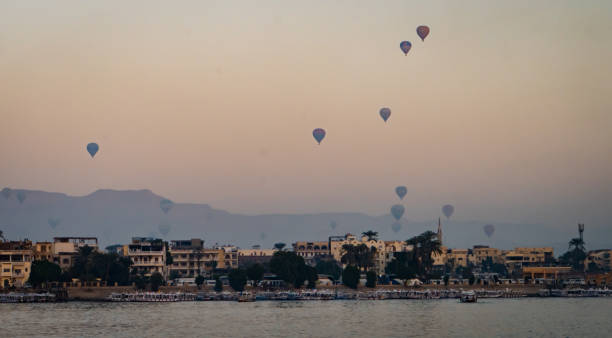 istock hot air balloons over Luxor , Egypt 2149010169