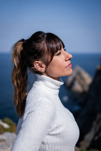 istock Tourism, Cantabrian Sea, rugged cliffs, coastal exploration, wild landscapes, serene horizon. 2149010546