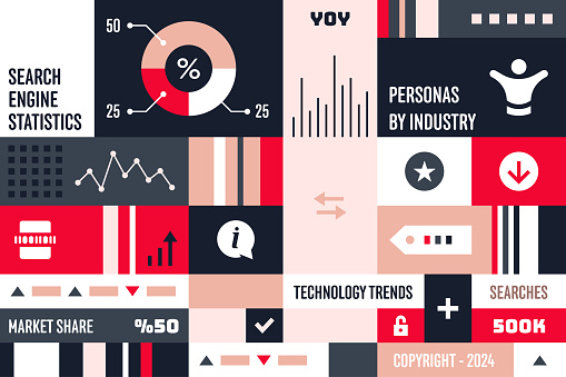 Search Engine Infographic for Technology Trends