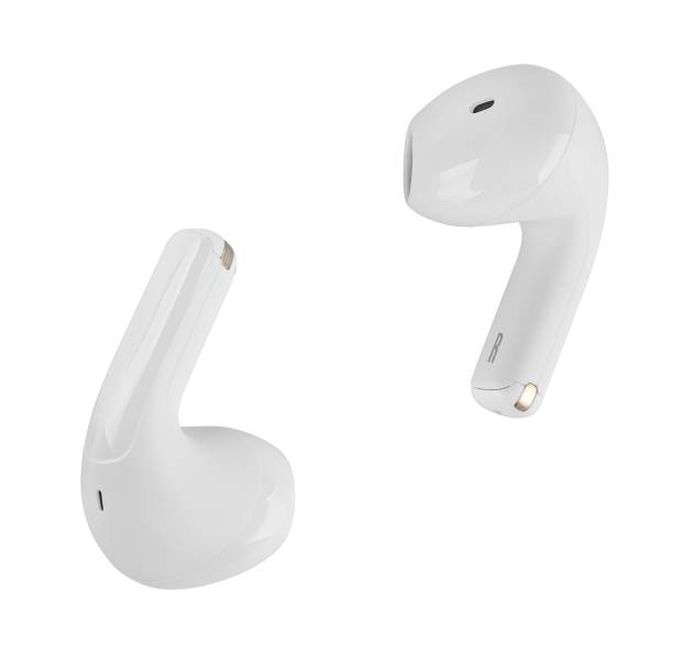 istock Wireless acoustic headphones, phone accessory, on white background 2149030781