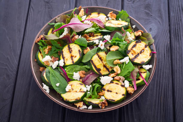 istock Grilled green zucchini salad 2149035009
