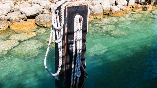 Secure mooring for boats in a quiet marina.