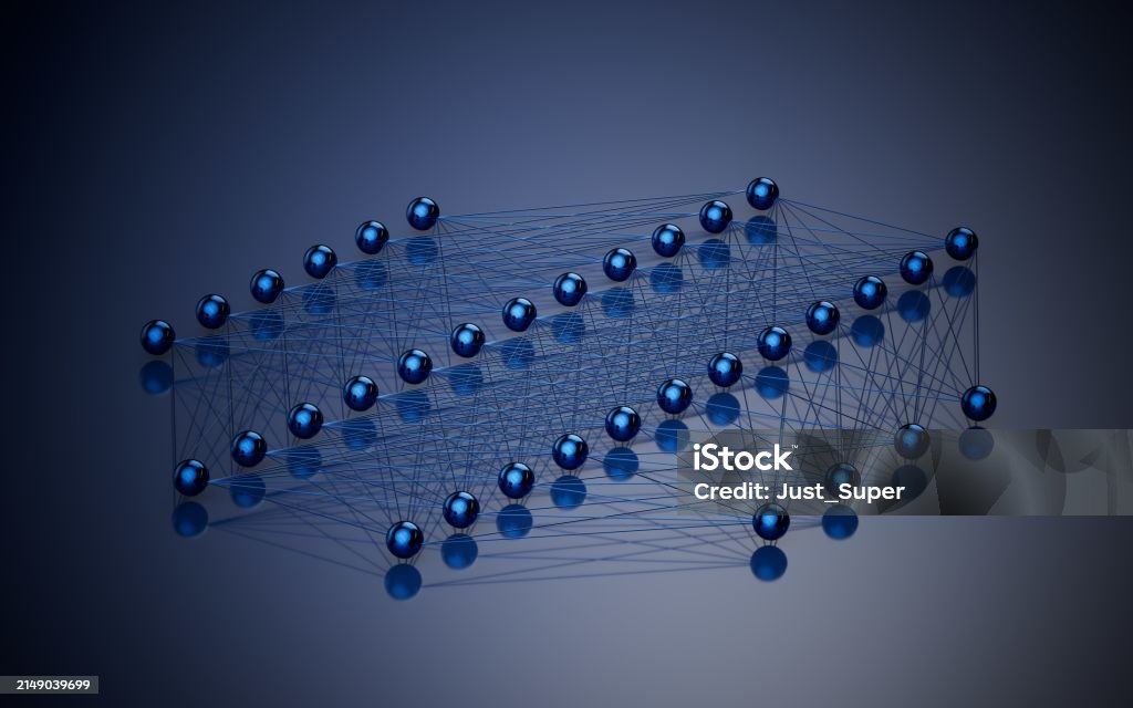 Machine Learning Nodes Animation Neural Network Nodes Deep Learning Artificial Intelligence Machine ...