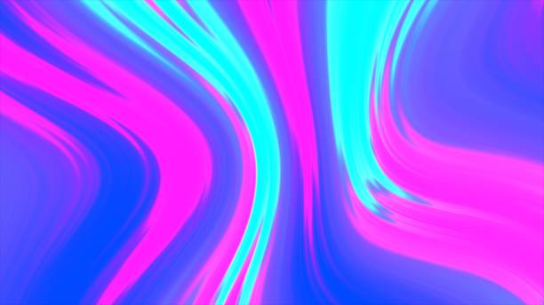 istock Liquid fluid abstract marble texture. Rainbow wave background. Glossy liquid acrylic paint texture. We can use this presentation gradient wave as a cool background. 2149054005
