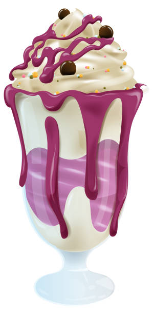 istock Vector illustration of a tasty ice cream sundae 2149058463