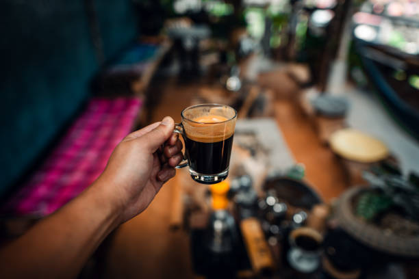 istock Fresh coffee in the morning at home 2149064844