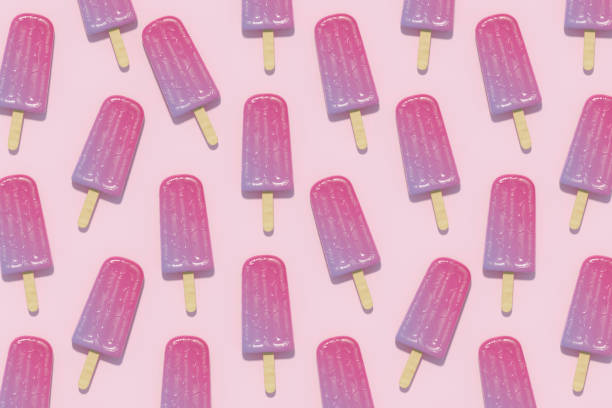 istock Ice cream stick, Popsicle, Minimal summer concept 2149068063