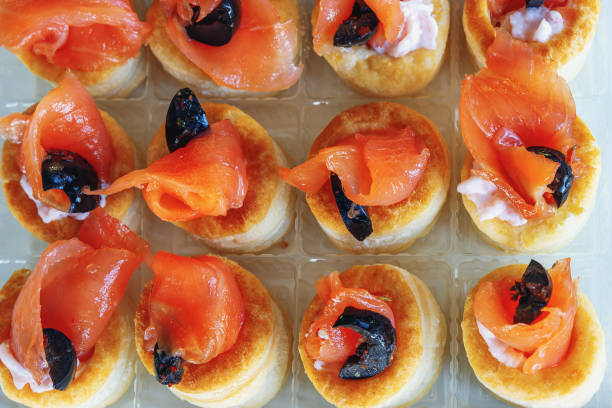 istock Valovani with raw salted salmon and dried plum 2149070639
