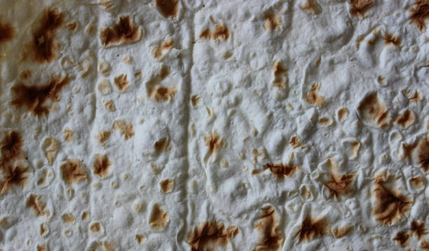 istock Thin PitaBread Textured Stock Photo. Traditional bread backgrounds 2149071414