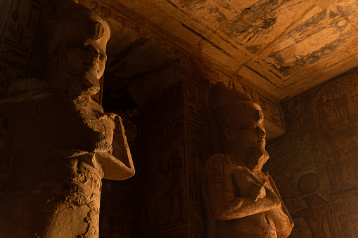 Temple of Ramses II in Abu Simbel, Egypt