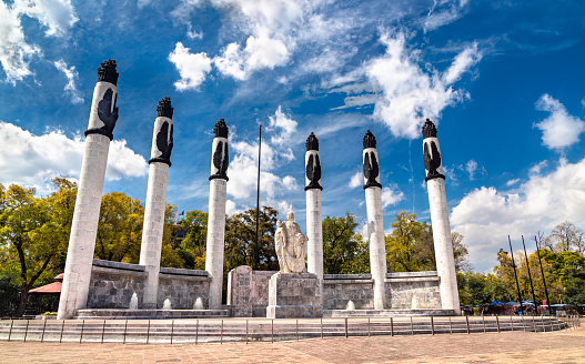 Altar to the Fatherland, Monument to the Children Heroes in Chapultepec park, Mexico City