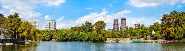 Chapultepec Lake in Mexico City