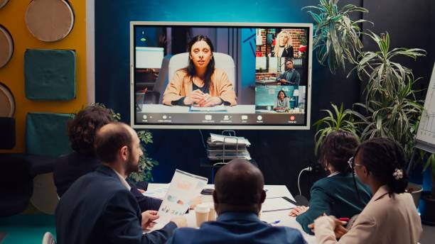 istock Business partners collaborating on global development project via videocall 2149077042