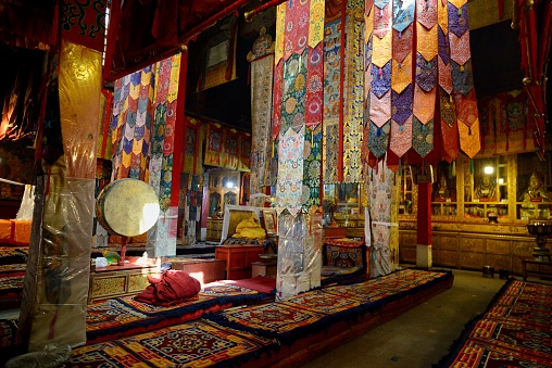 Sela Temple is one of three main Tibetan Temples in  Lhasa, built in 1419, by the follower of Tibetan Buddhist Master Je Tsongkhapa, Losang Dragpa (1357-1419). Prayers walk inside the Sela temple and pray for the future life everyday,