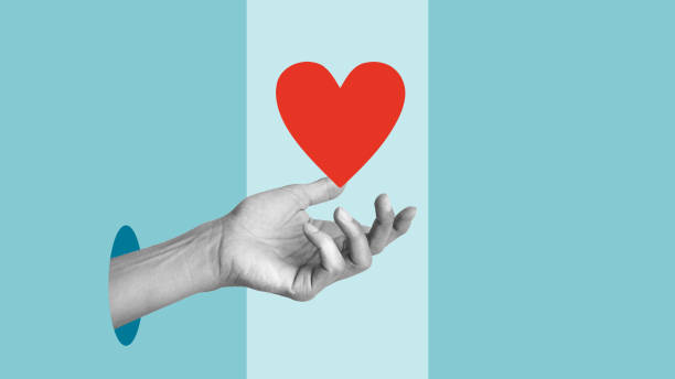 istock Self-compassion and Empathy concept. The power of emotional intelligence, soft skill development. Collage with hand and heart 2149078644