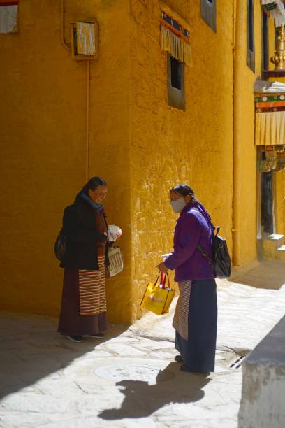 Sela Temple is one of three main Tibetan Temples in  Lhasa, built in 1419, by the follower of Tibetan Buddhist Master Je Tsongkhapa, Losang Dragpa (1357-1419). Prayers walked inside the Sela temple and prayed for the future life everyday,