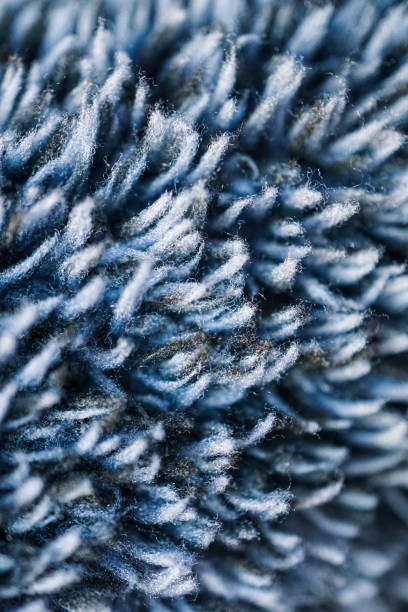 istock close up of blue towel, soft fabric 2149083301