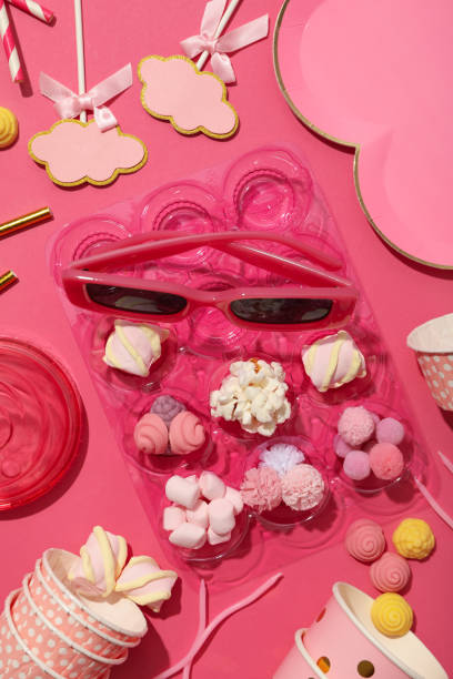 istock Barbiecore, concept of style with pink color, Barbiecore style 2149090935