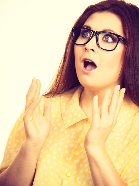 istock Shocked amazed woman gesturing with hands 2149092057