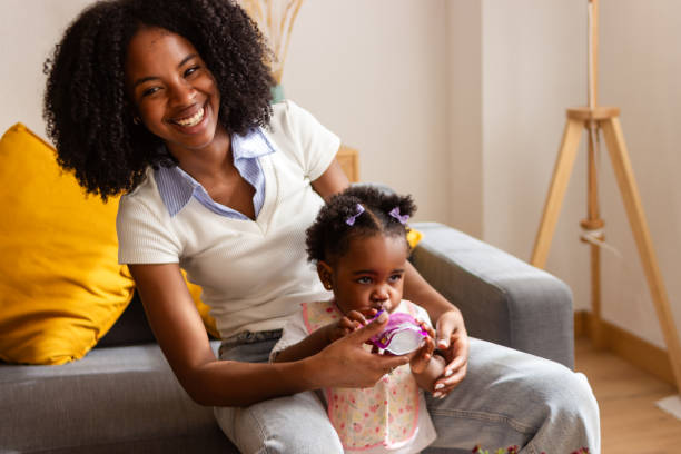 istock Mother and toddler enjoying playtime at home 2149092155