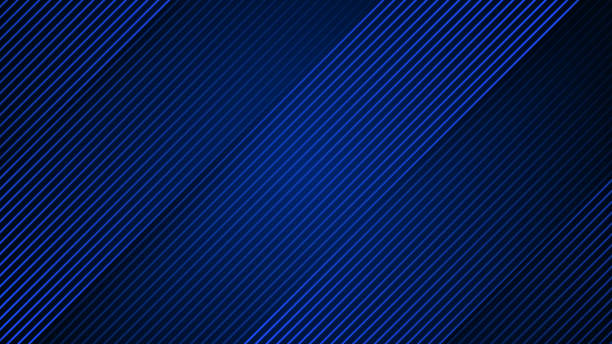 istock Vector abstract blue background with straight stripe lines in business, science, futuristic design concept for advertising, banner, poster,  brochure, cover. 2149093374