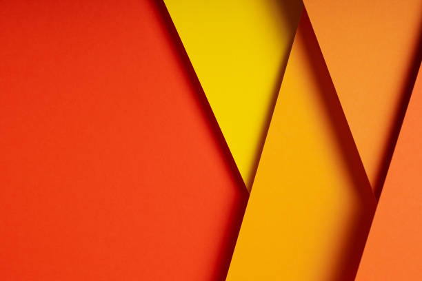 istock Mockup, abstraction, colorful colored paper, top view 2149093471