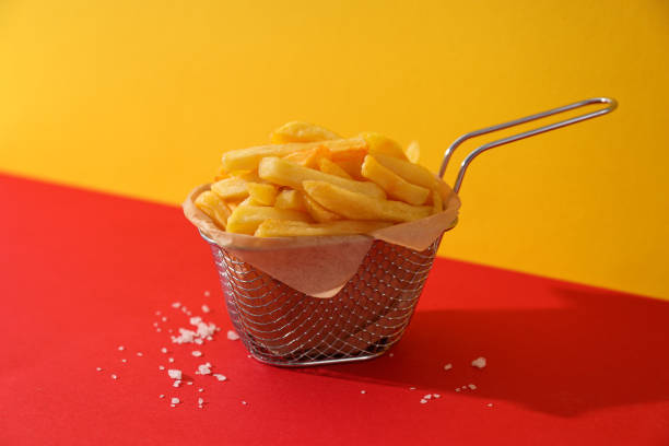 istock Fried potato, tasty and fast food concept 2149095041
