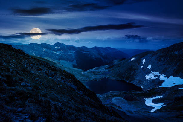 istock alpine landscape of fagaras mountains at night 2149095352