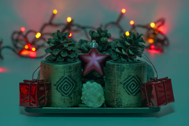 Christmas decoration  isolated on white
