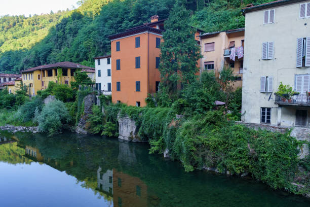 istock Bagni di Lucca, historic town in Tuscany 2149099979