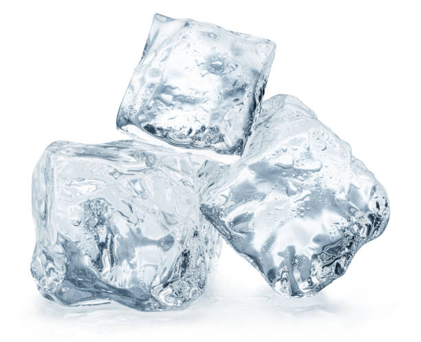 istock Perfect ice cubes on white background. File contains clipping paths. 2149106771