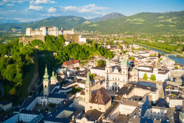 istock Salzburg aerial view, Austria 2149109470