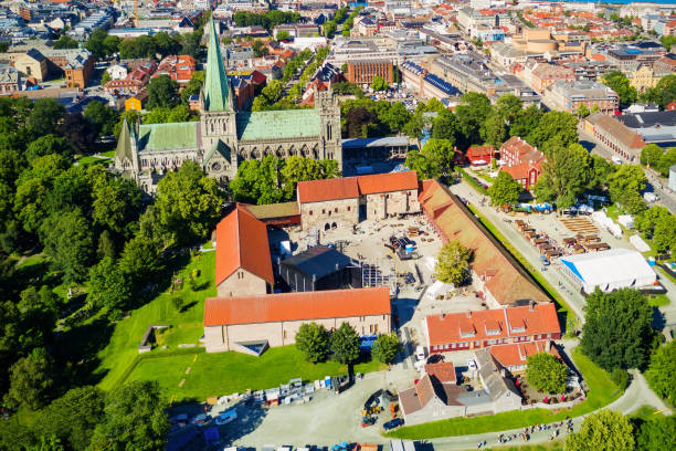 istock Nidaros Cathedral in Trondheim 2149109527
