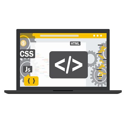 Ilustración de Ilustración Vectorial De Desarrollo Programación Y ...