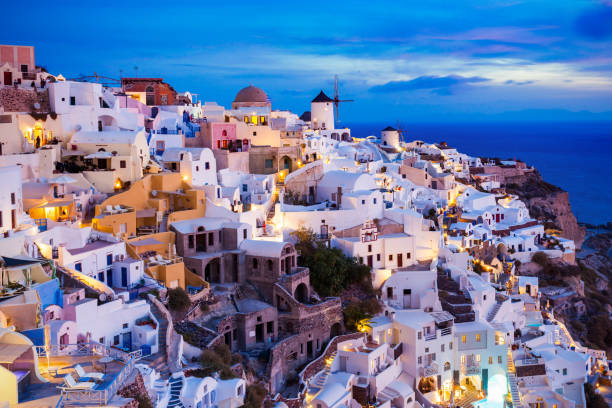 istock Oia town in Santorini 2149117001